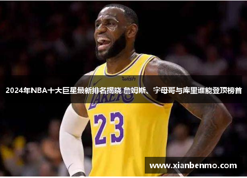 2024年NBA十大巨星最新排名揭晓 詹姆斯、字母哥与库里谁能登顶榜首